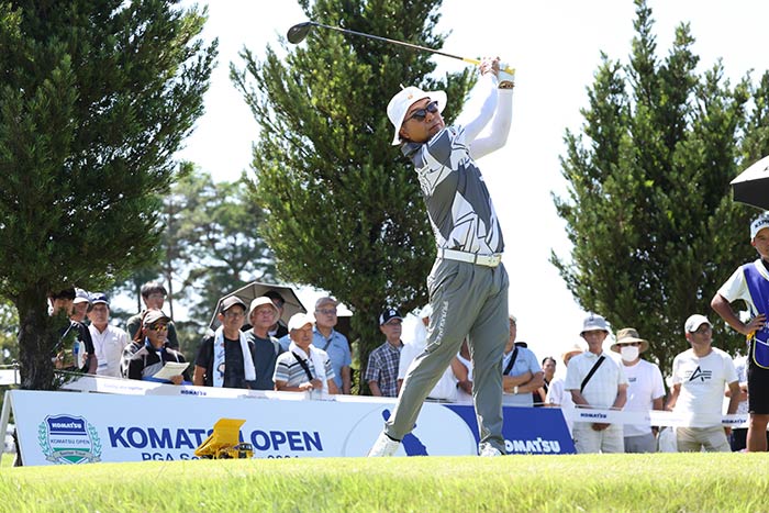 3位の片山晋呉プロ