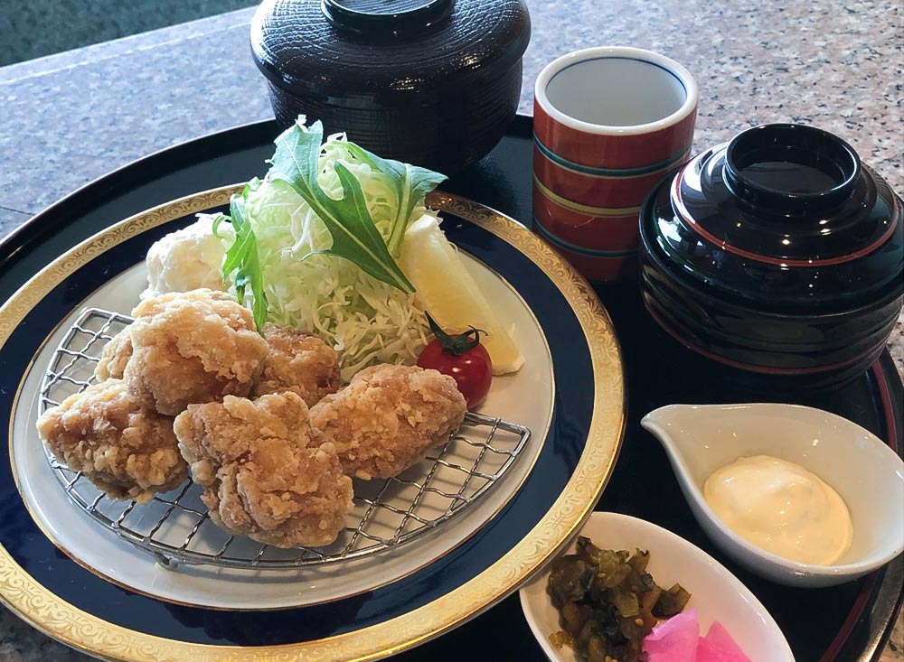 若鶏竜田揚げ定食
