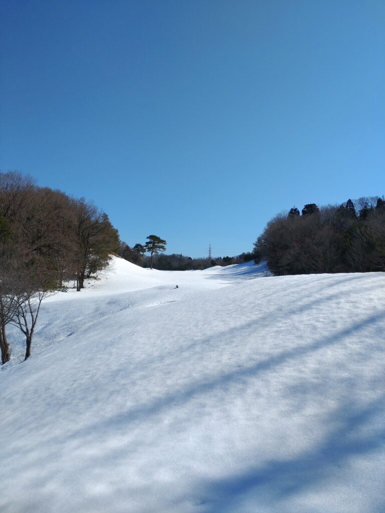 2025/2/16 2番ホールの様子